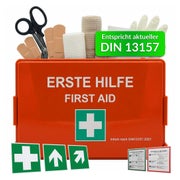 KARAT Erste-Hilfe-Koffer DIN 13157:2021 Wandhalterung 1 St