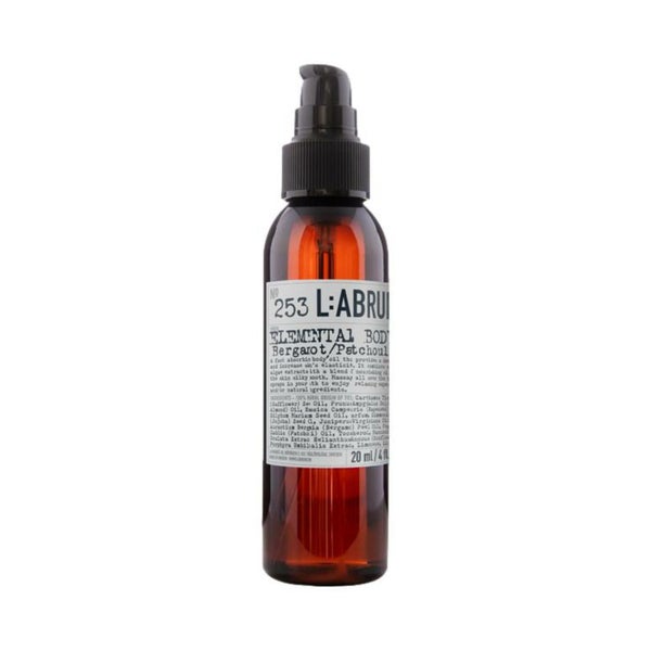 253 Elemental Body Oil Bergamot/Patchouli Cosmos Natural Cer