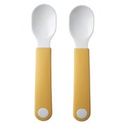 Mepal set lernlöffel mio 2 stück - yellow