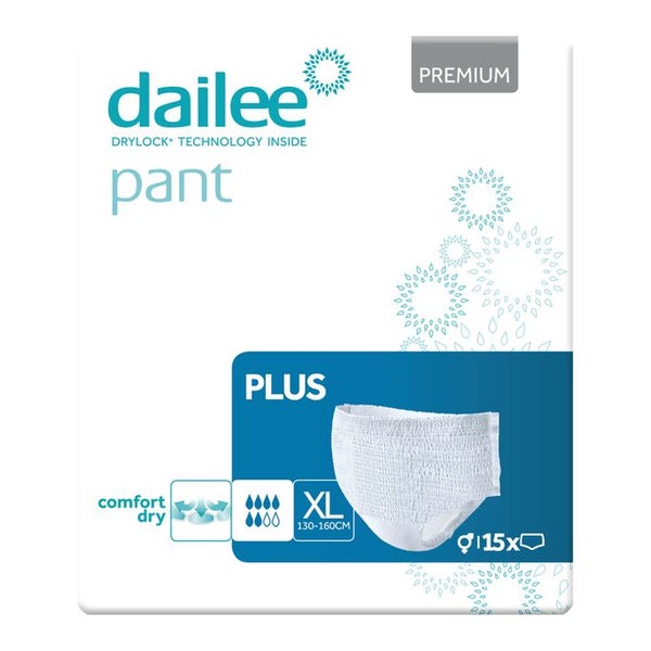 Dailee Inkontinenz Pants Plus XL, Windeln für Erwachsene 90 St