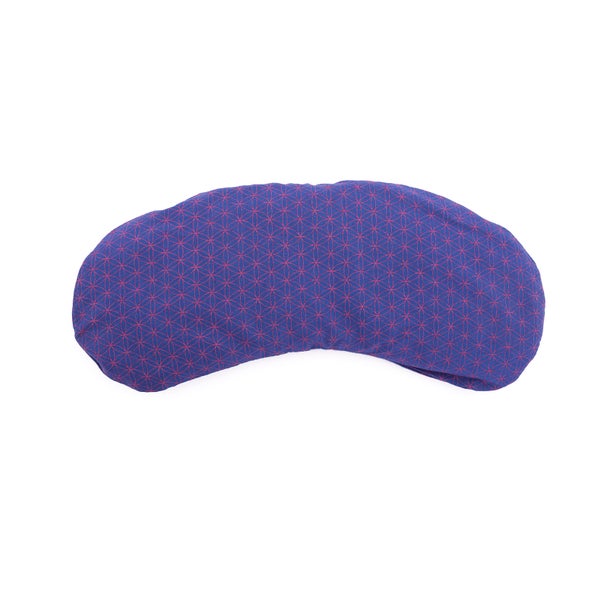 bodhi Augenkissen Baumwolle blau-violett 1 St