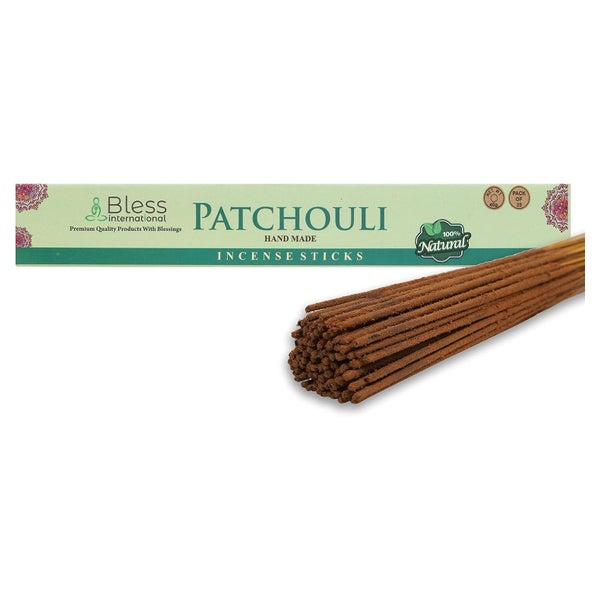 Räucherstäbchen Handgedippt Chemiefrei Patchouli 25 Sticks ( 1 St
