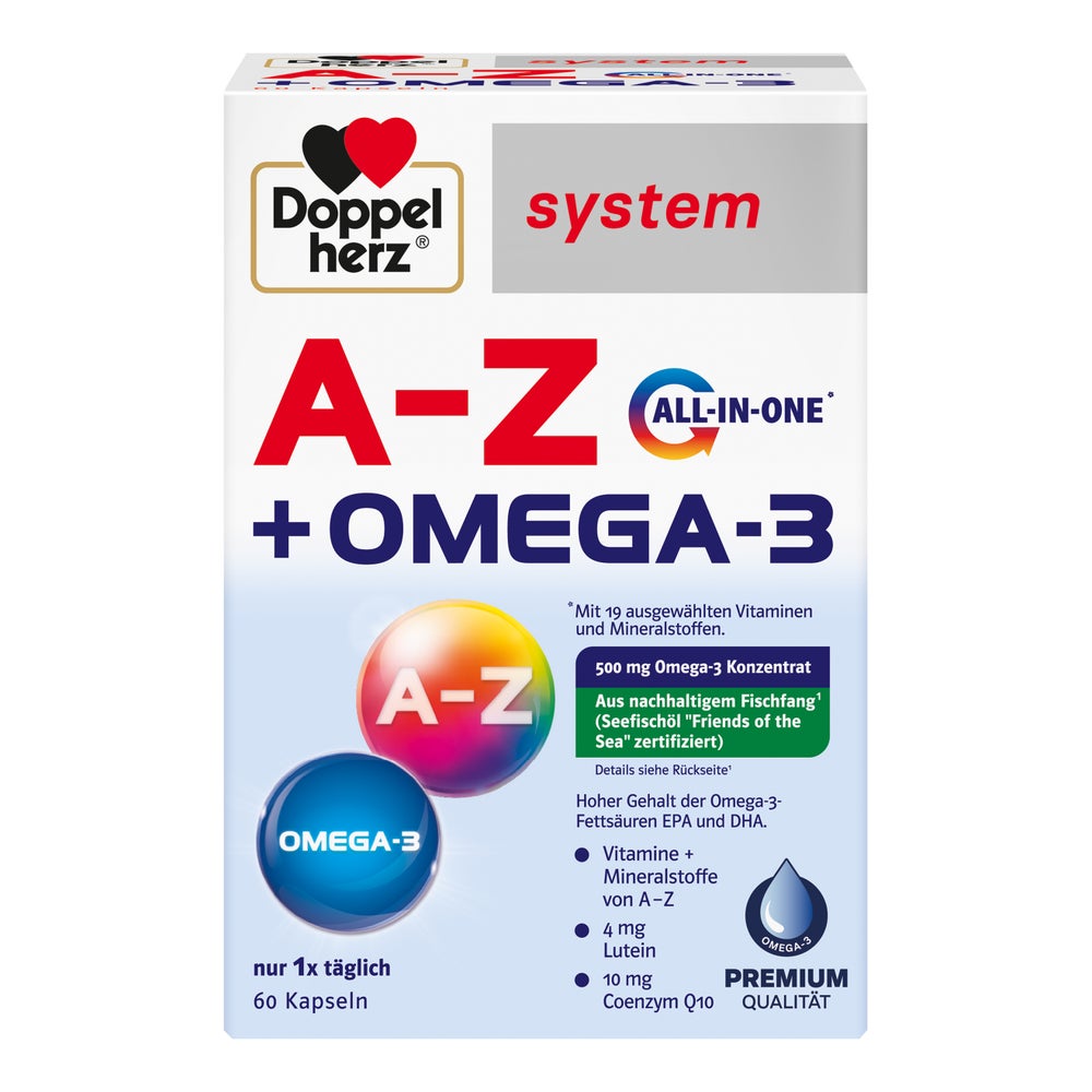 Doppelherz system A-Z + Omega-3 all-in-one