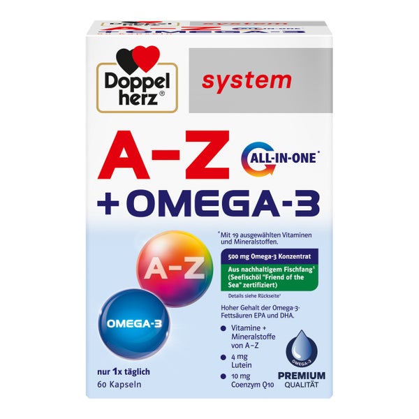 Doppelherz system A-Z + Omega-3 ALL-IN-ONE 60 St