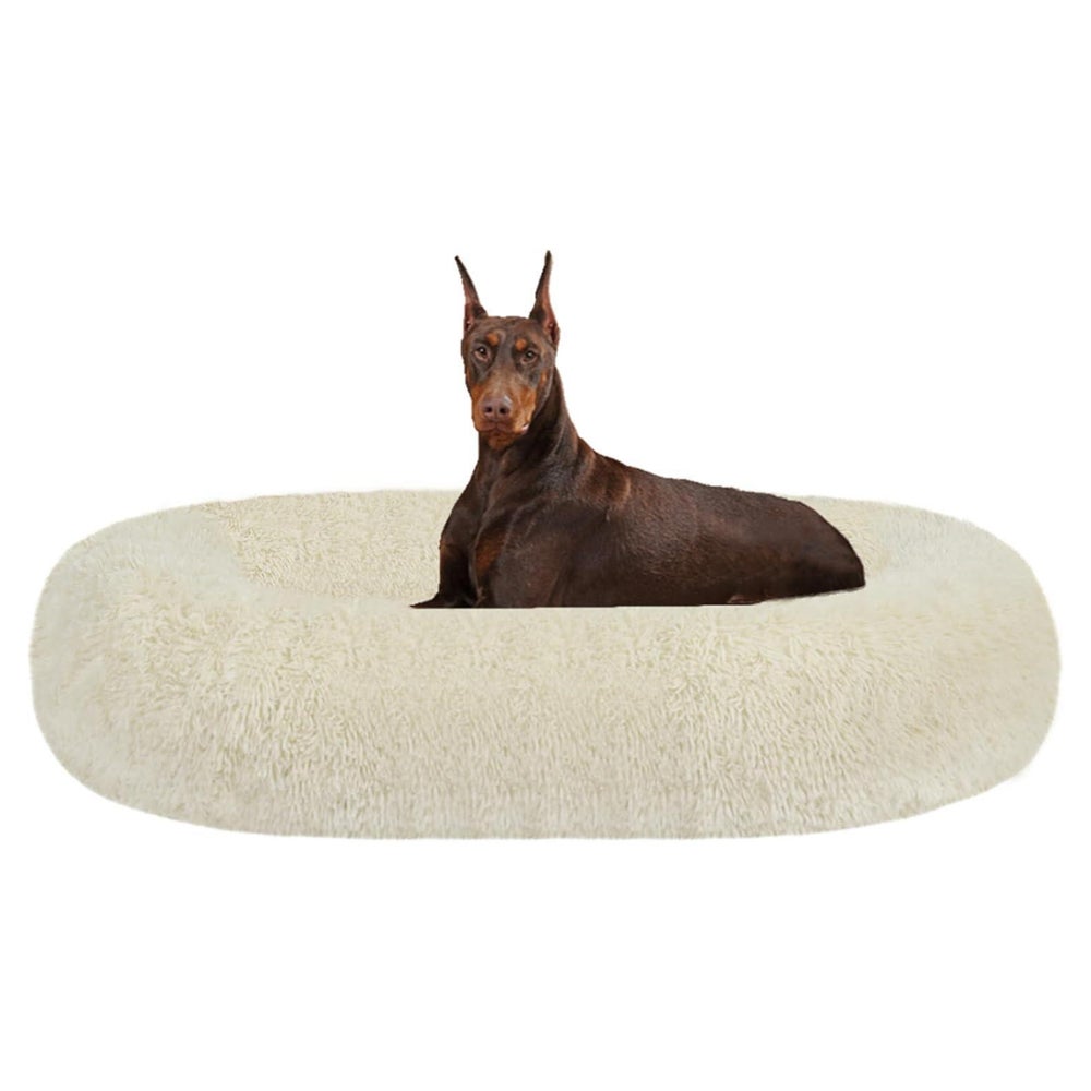 Hundebett orthopädisches rund waschbar L 120 x B 120 x H 20 1 St