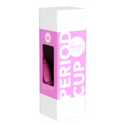 Produktabbildung: «Period Cup» (Größe L) pinke Menstruationstasse aus Latex (1 Stück) 1 St
