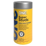 Produktabbildung: «Super Studs» Kondome – genoppte Oberfläche, 12 Stück, vegan (12 Kondome) 12 St