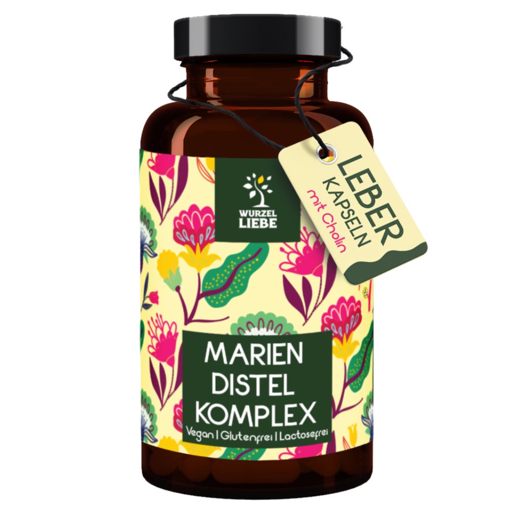 Leber Komplex - Leber Kur 5-in-1 mit Mariendistel & Cholin 120 St