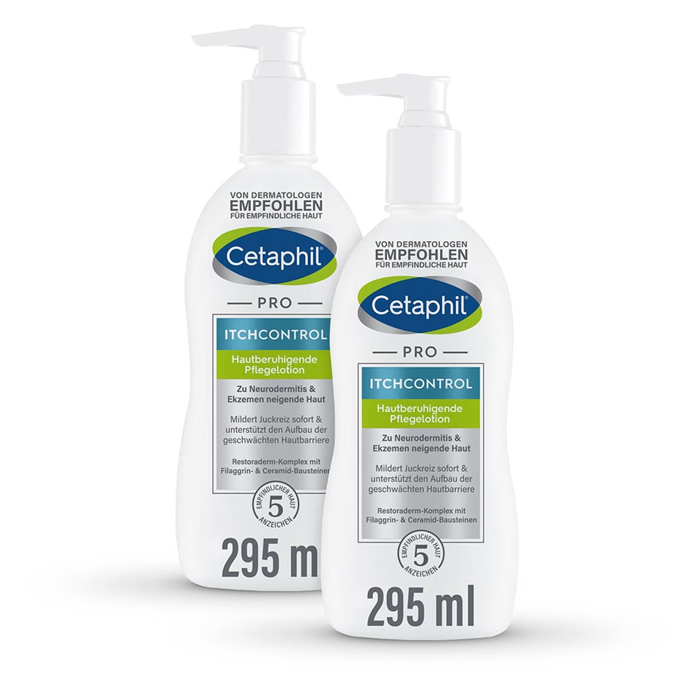 Cetaphil® PRO ItchControl Pflegelotion Doppelpack 2X295 ml