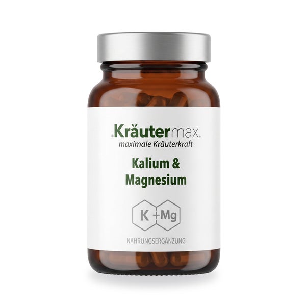 Kräutermax Kalium & Magnesium Kapseln 60 St