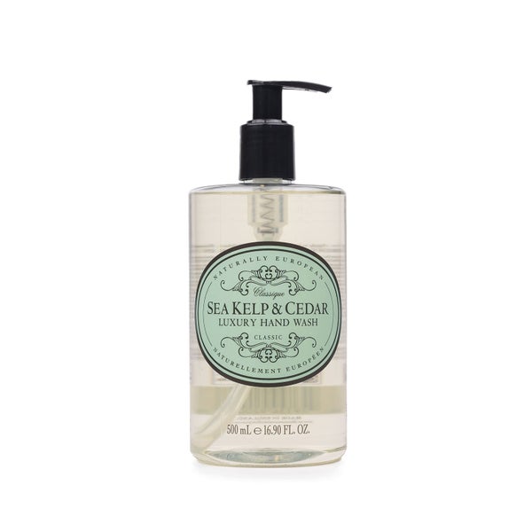 Sea Kelp & Cedar Flüssigseife Flasche mit Pumpspender 500 ml