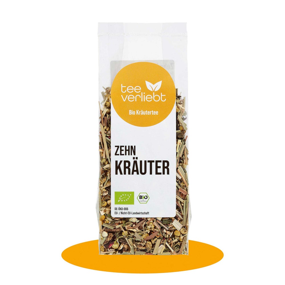 teeverliebt - 10 Kräuter Bio loser Kräutertee | 70g 70 g