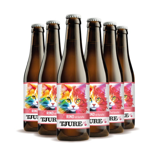 TJURE Katzensmoothie - Rind mit Kartoffel 6 x 220 ml 1320,00 ml