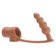 Pretty Love - Penishülle mitAnalplug Natur