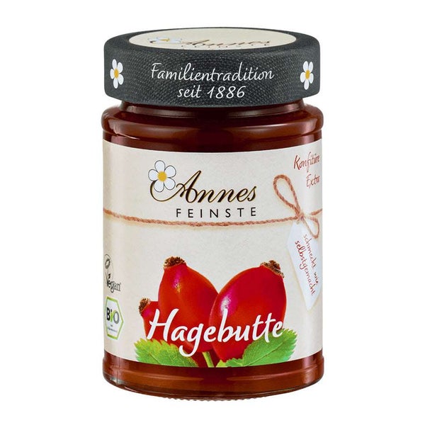 Annes Feinste Hagebutte Konfitüre extra Bio 225 g