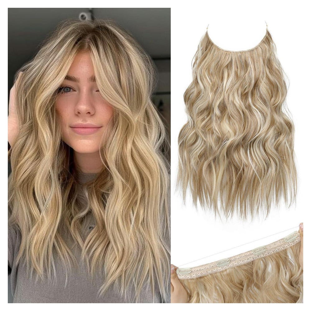 Haarverlängerungen Clip 16 Inch (Pack of 1) Honigblond mit S 1 St