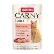 Animonda Cat Portionsbeutel Carny Adult Huhn Lachs 1,02 kg