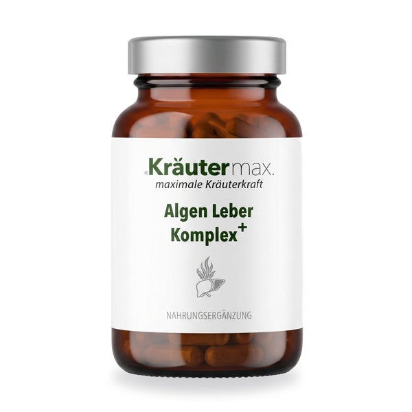 Kräutermax Algen Leber Komplex+ Kapseln 120 St