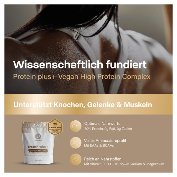 peplement Veganes Premium-Protein (Vanille Geschmack) 560 g