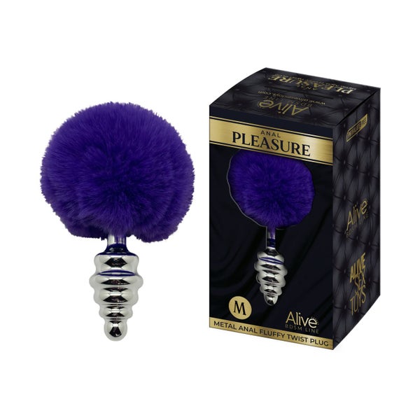 Alive - Anal Plug "Fluffy Twist"