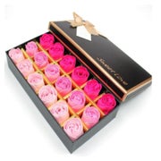 18pcs Rose Soap Blumen Geschenkbox Rosen Duft Hübsche Form r 1 St