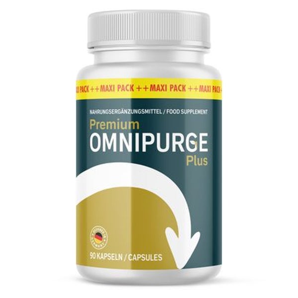 Premium Omnipurge Plus Kapseln | Stoffwechsel | 90 Stück 90 St