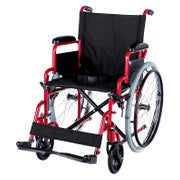 Romed manueller faltbarer Rollstuhl "Dynamic", rot 1 St