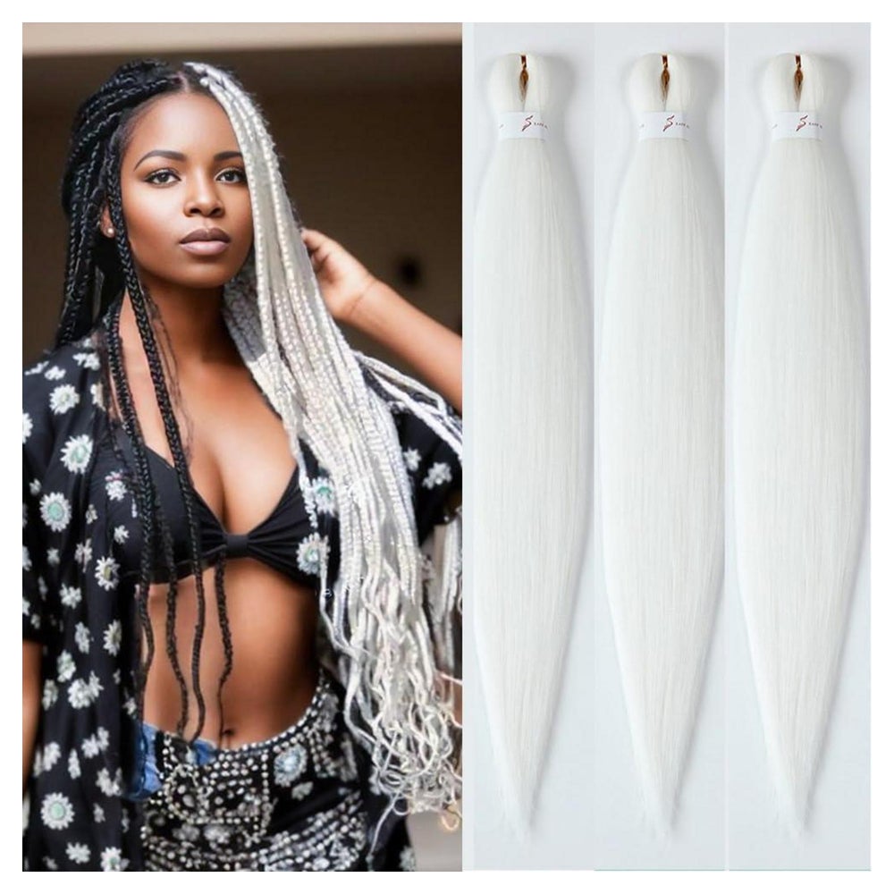 Haarverlängerung Kunsthaar Braids Jumbo 32 81cm-32 Zoll (3er 1 St