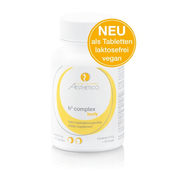 Aesthetico -h³ complex Tabletten, 90 Stk - Haarpflege, Aesthetico 57,6 g