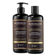 Kerargan - Anti-Haarausfall Shampoo & Spülung Rizinusöl 1000 ml