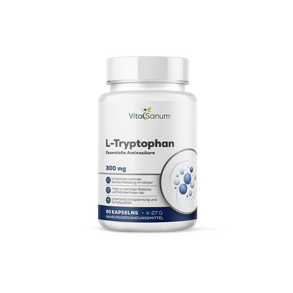 VitaSanum® - L-Tryptophan 300 mg 90 Kapseln  St