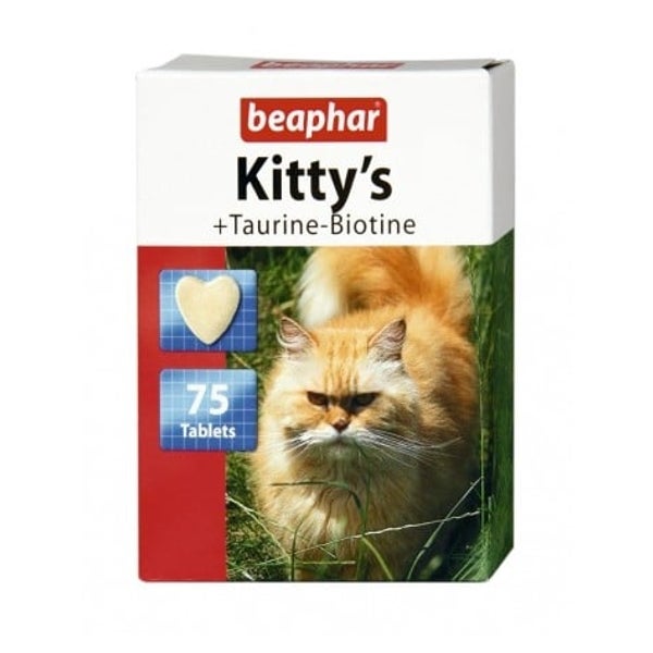 BEAPHAR Kitty`S taurine-biotine 75szt. 0,14 kg