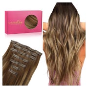 Clip 45cm-130g-Sans Couture #4 27 4 Balayage Schokoladenbrau 1 St