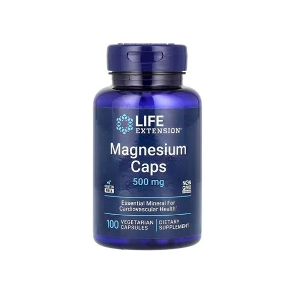 Magnesium Caps 500 mg, vegetarische Kapseln 100 St