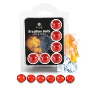 Secretplay - 6 Brasil. Kugeln mit heißen und kalten Effekten