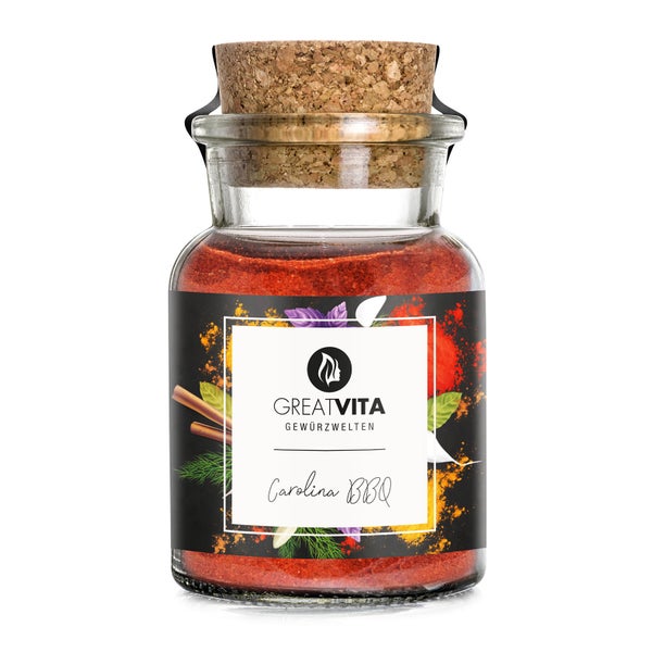 GreatVita Carolina BBQ Grillgewürz im Glas 100 g