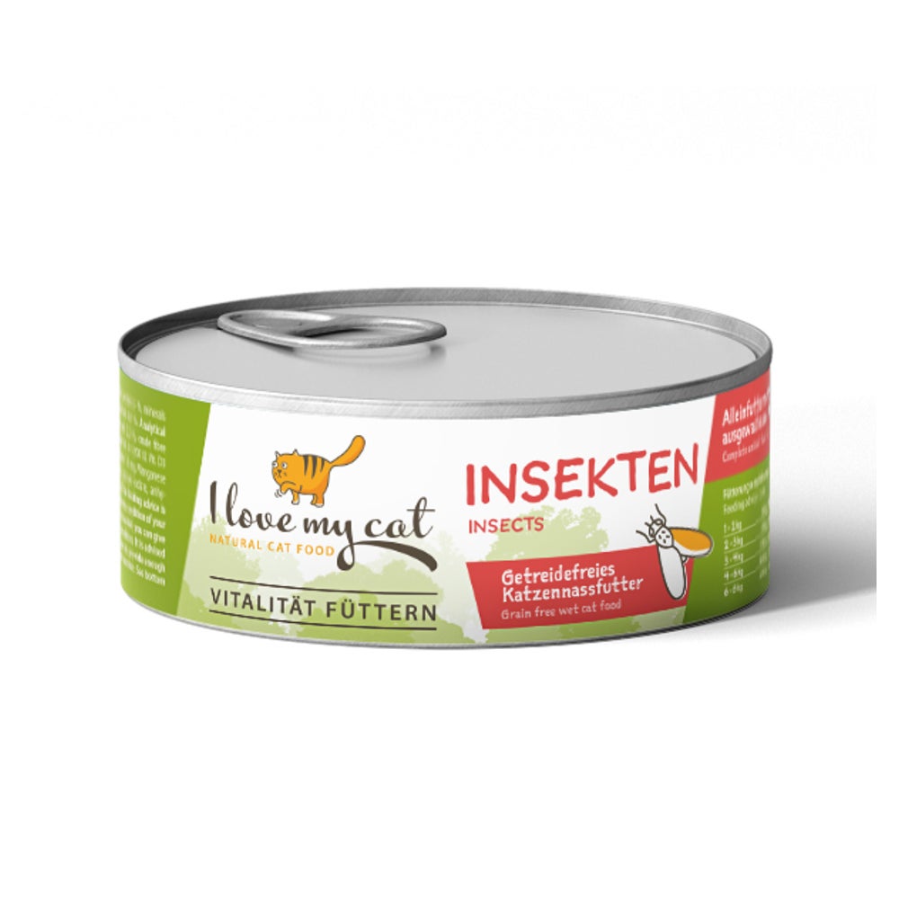 I love my cat Katzenfutter Nass mit Insekten 100 g 100 g
