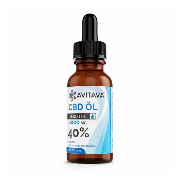ZERO 40% CBD Öl THC-freies hochaktives CBD Öl 10 ml