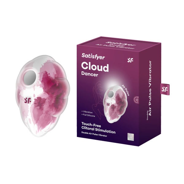 Satisfyer - Cloud Dancer Blue Air Pulse Vibrator 1 St