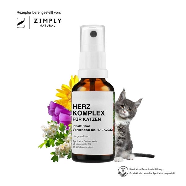 ZIMPLY NATURAL für Katzen, Herz Hypertrophien Fläschchen ml