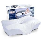 Nackenkissen Memory Foam Nackenstütze orthopädisch Weiß 1 St