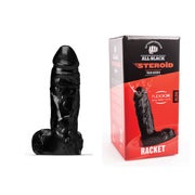 All Black - Realistischer XL-Dildo mit ausgeprägten Adern