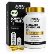 NAROVITAL® Bio Schwarzkümmelöl Kapseln | Flüssigkapseln 180 St