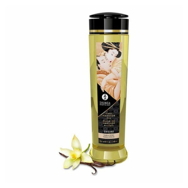 Shunga Erotisches Massageöl Vanille