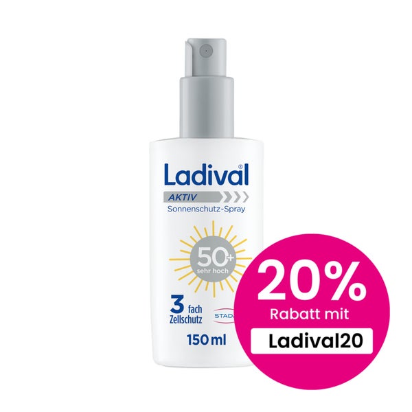 Ladival Aktiv Sonnenschutz-spray Lsf 50+ 150 ml