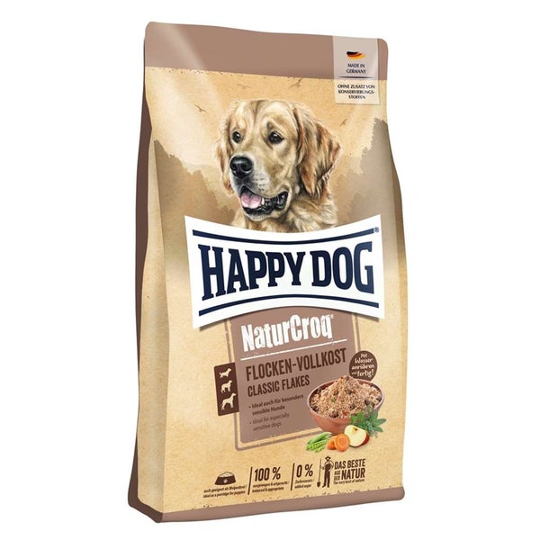 Happy Dog - NaturCroq Flocken-Vollkost 6 kg