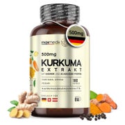 maxmedix Kurkuma Extrakt Kapseln 180 St