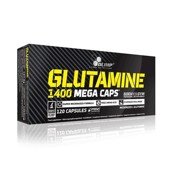 Olimp L-Glutamine Mega Caps - 120 Kapsel 120 St