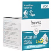Lavera Basis Sensitiv Nachtcreme Q10 50 ml