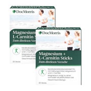 Produktabbildung: DocMorris Magnesium + L-Carnitin Duo 2X20 St